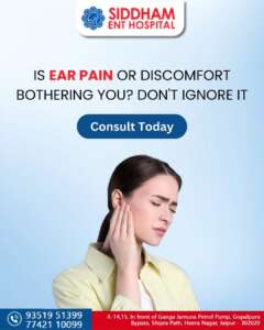 Is ear pain or discomfort botherning you