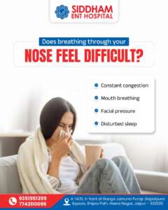 Breathing affecting your nose